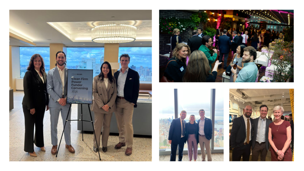 A collage of TEP events at Climate Week NYC.